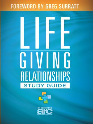 cover image of Lifegiving Relationships Study Guide